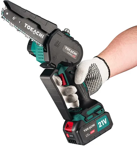 Piła łańcuchowa akumulatorowa TOKACHI 21V Drakkar 35 2x3Ah