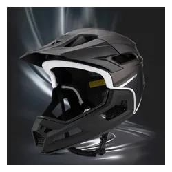 Kask rowerowy WOZINSKY HT-009C Czarny Full Face MTB  (rozmiar L)