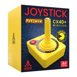 Joystick Atari CX40+ Pac-Man Edition do Atari 2600+ / 7800+ Bezprzewodowy Żółty