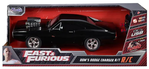 Samochód zdalnie sterowany JADA TOYS Fast & Furious RC 1970 Dodge Charger 253206004