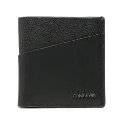 Маленький мужской кошелек Calvin Klein CK Digonal Trifold 6cc с монетой K50K510606 BAX