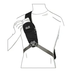 Jack Wolfskin Delta Bag Air One-geantă de umăr-albastru electric