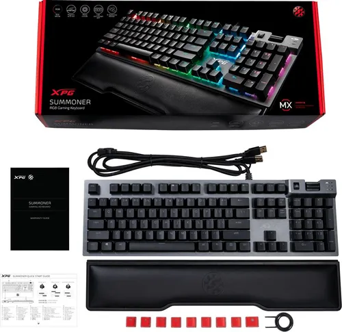 Klawiatura ADATA XPG Summoner Cherry MX Blue (SUMMONER4B-BKCWW)