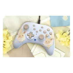 Pad Hori HORIPAD Turbo Eevee Cottage Core do Nintendo Switch 2 Przewodowy