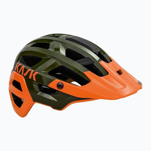 Kask rowerowy KASK Rex zielono-pomarańczowy CHE00038.266