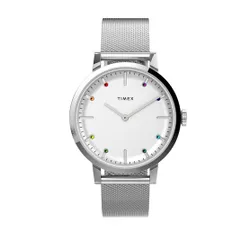 Timex Midtown TW2V36900 Gümüş / Gümüş Saatler