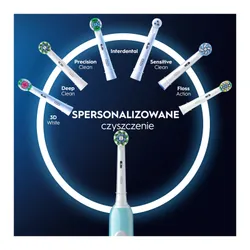 Szczoteczka rotacyjna ORAL-B Pro 1 Niebieski + Etui