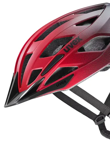 Kask rowerowy Uvex I-vo 2 - red/black matt