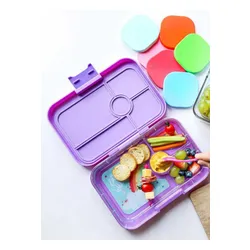 Okul Öğle Yemeği Kutusu XL Yumbox Tapas 4 Bölüm-Antibes Mavisi / TR - GROOVY