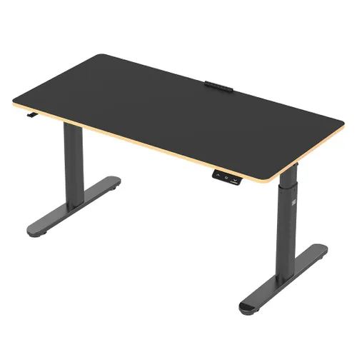 Biurko Ultradesk PULSAR 120cm Regulacja wysokości Czarny