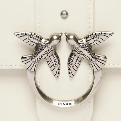 Pinko dragoste un mini sac c AI 23-24 PLTT 100058 A0f1 Bianco Seta / vechi Z140