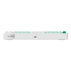 Klawiatura MCHOSE G75 Pro Matcha Latte V2 Switch Biało-zielony