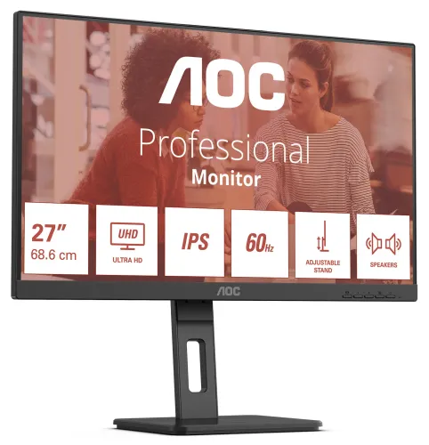 Monitor AOC Essential U27E3UF 27" 4K IPS 60Hz 4ms