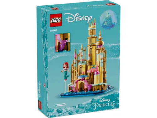 LEGO Klocki Disney 40708 Mały zamek Arielki