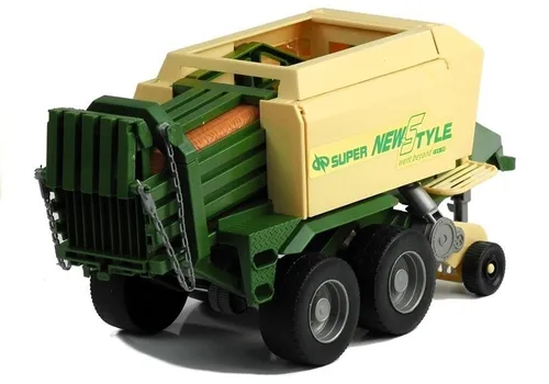 Duży Traktor Z Maszyną 65Cm Ruchome Elementy Napęd Prasa Do Słomy 2 Kolory