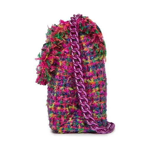 Kurt Geiger 690-Geantă Mini Kensington Din Tweed 2949758609 Fushia Cmb