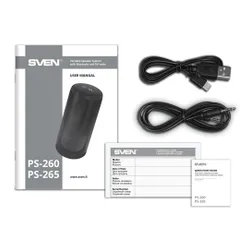Głośnik mobilny SVEN PS-265 Radio FM Biały