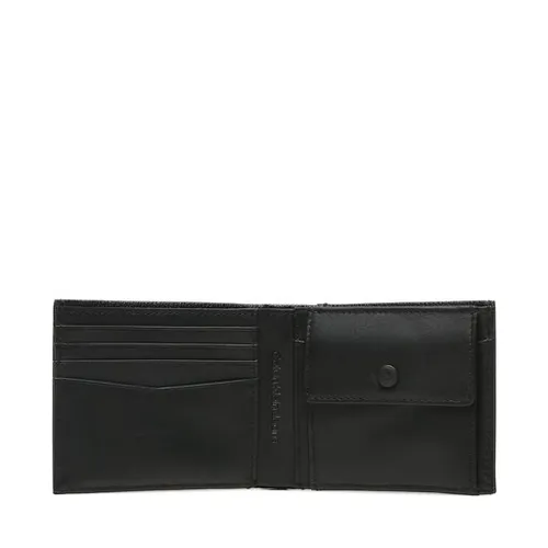 Мужской маленький кошелек Calvin Klein Jeans Inst Plaque Bifold с монетой K50K510710 BDS