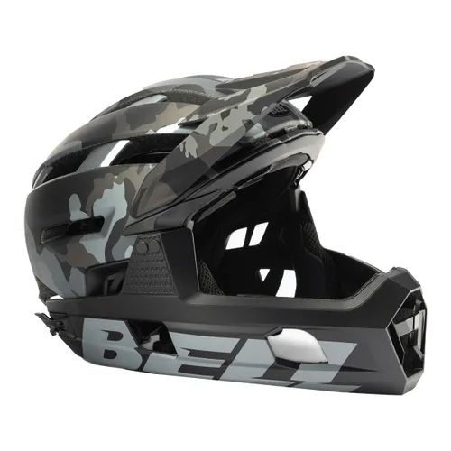 Kask rowerowy Bell FF Super Air R MIPS Spherical matte gloss black camo
