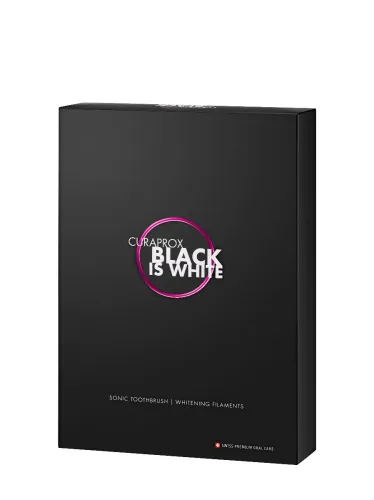 Elektryczna szczoteczka soniczna o działaniu wybielającym Curaprox HYDROSONIC  Black is White