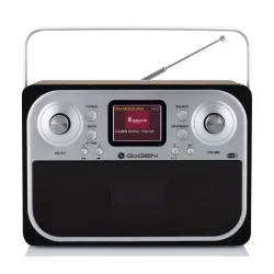 Radioodbiornik GoGEN DAB 700 BTCB Radio FM DAB+ Bluetooth Czarny