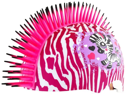 Kask rowerowy RASKULLZ Zebra Różowy dla Dzieci (rozmiar S)