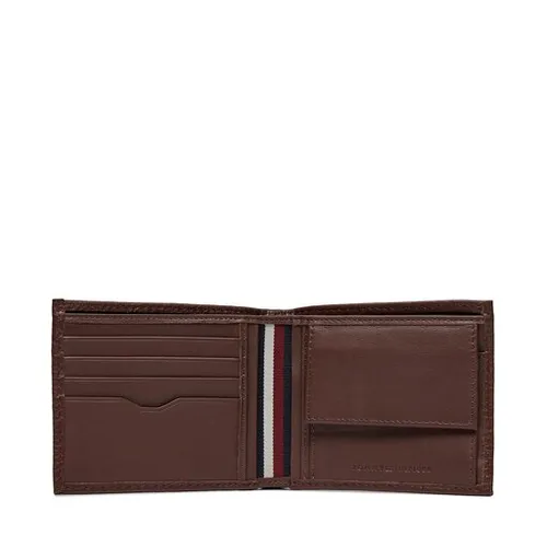 Большой мужской кошелек Tommy Hilfiger Th Central Cc And Coin Dark Chestnut GT8