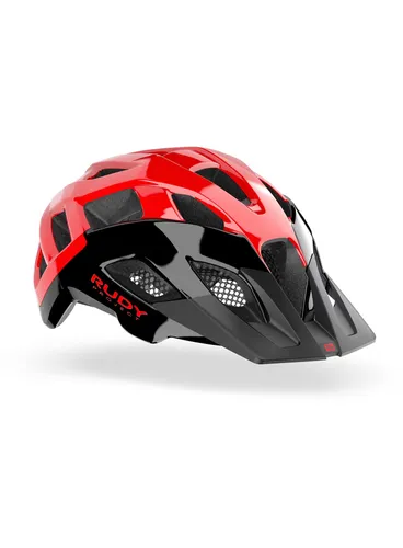 Kask rowerowy Rudy Project Crossway - black/red/shiny