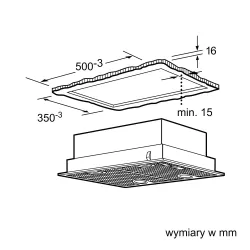 Okap Siemens LB55565 Srebrny