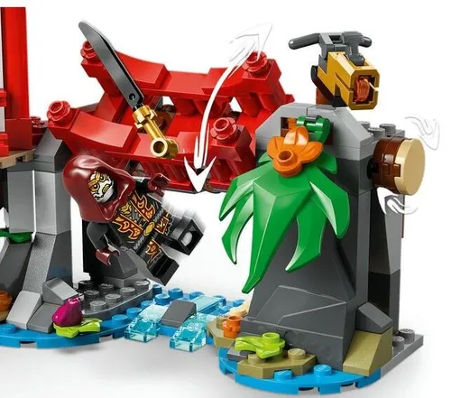 LEGO 71857 NINJAGO Bitwa Ninja: Domek na drzewie z pojazdami