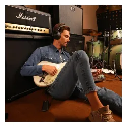 Słuchawki bezprzewodowe Oneodio Studio Max 1 Nauszne Bluetooth 5.3 Czarny