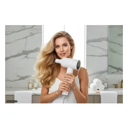 Suszarka BEAUTYME HD975 SMART z czujnikiem temperatury i panelem dotykowym Biała 1600W