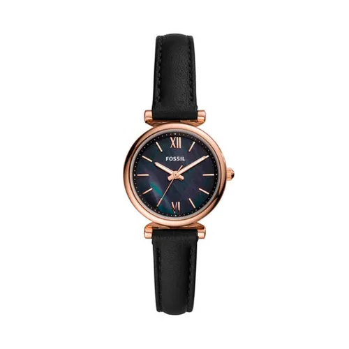 Fossil Carlie Mini ES4700 Altın / Siyah Saatler