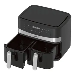 Air Fryer Frytkownica beztłuszczowa KLAUSBERG KB-7573 9l z podwójnym koszem programator czasowy