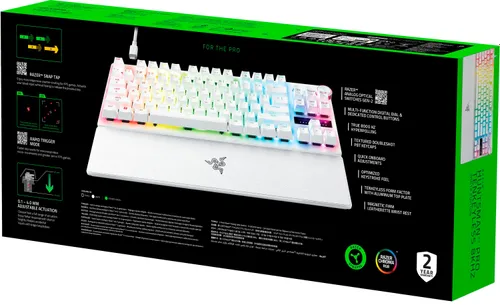Klawiatura RAZER Huntsman V3 Pro TKL 8KHz Biały