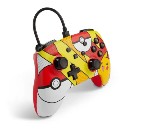 Pad PowerA Enhanced Pokemon Pikachu Pop do Nintendo Switch Przewodowy