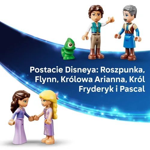 LEGO 43297 Disney: Замок Рапунцель, набор кубиков 6+