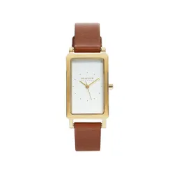 Skagen Hagen Skw3097 Gold / Brown Saati