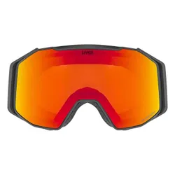 Gogle Uvex Gravity FM Black matt/Red 2025