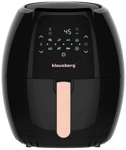 Air Fryer Frytkownica beztłuszczowa KLAUSBERG KB-7572 Czarny 7.7l 7 automatycznych programów