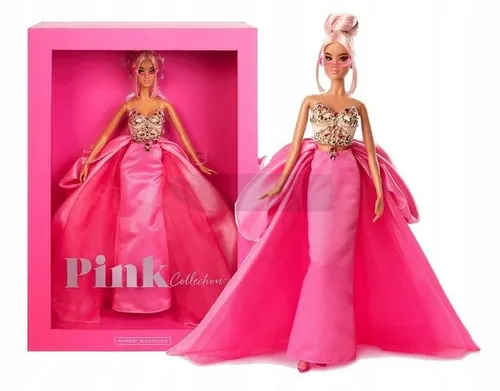 LALKA BARBIE Signature lalka kolekcjonerska Barbie Pink Collection Doll 5. HJW86