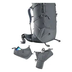 Plecak trekkingowy damski Deuter Aircontact 65 + 10 SL - graphite/black
