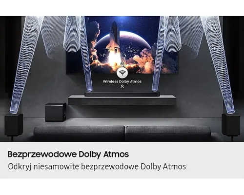 Soundbar Samsung HW-Q930F 9.1.4 Wi-Fi Bluetooth AirPlay Chromecast Dolby Atmos