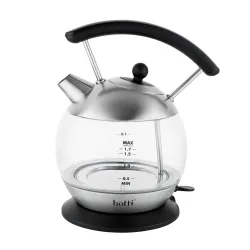 BOTTI Tadao 1,7 l - czajnik elektryczny bezprzewodowy szklany