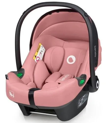 Fotelik samochodowy LIONELO Astrid i-Size 40-87 cm (0-13 kg) Różowy