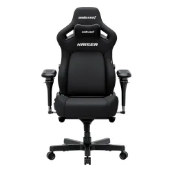Fotel Anda Seat Kaiser 4 V2 XL Gamingowy do 150kg Tkanina Czarny