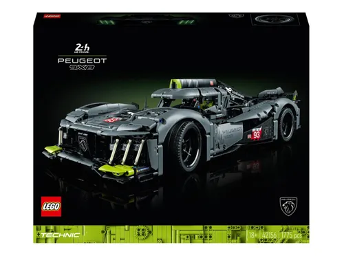 LEGO Technic 42156 PEUGEOT 9x8 24h Le Mans Hybrid Hypercar