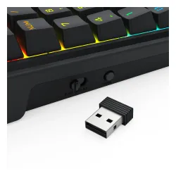 Klawiatura mechaniczna Redragon K733-RGB-WL Cove RPC Czarny