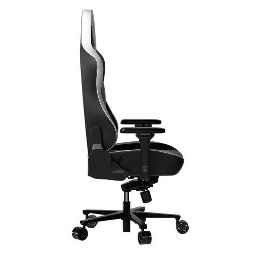 Fotel Lorgar Base 311 Gamingowy do 150kg Skóra ECO Czarno-biały