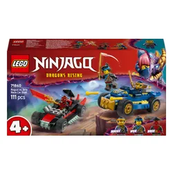 Lego Ninjago Klocki Zestaw 71840 Pojedynek Wyścigowy Rogue Drix 3 Figurki